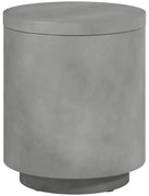 HOMCOM Măsuță Multifuncțională cu Găleată de Gheață 10L și Capac Gri Deschis | Aosom Romania