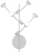 Aplica de perete LED design modern ADN alb Medium