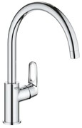 Baterie spalator bucatarie Grohe Bauflow,cartus ceramic, pipa pivotanta,crom-31528001