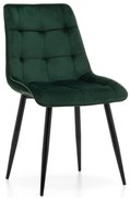 JAKS SCAUN DE SUFRAGERIE CHIC VELVET VERDE