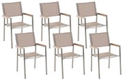 Set scaune 4 buc. Grosso (bej). 1011513