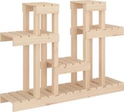 vidaXL Suport pentru plante, 104,5x25x77,5 cm, lemn masiv de pin