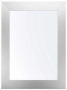 Oglindă de perete în ramă de lemn, 38 x 48 cm