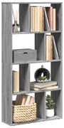 vidaXL Bibliotecă, gri sonoma, 60x20x120 cm, lemn prelucrat