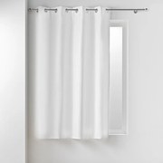 Draperie albă termoizolantă din microfibră 135x180 cm Micropolar – douceur d'intérieur