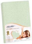 Bellatex Cearșaf din bumbac verde salvie, 180 x200 cm, 180 x 200 cm