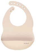 Baveta din silicon cu buzunar, ajustabila,   Nordic   - Sand