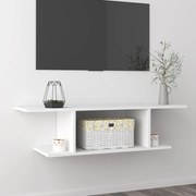 vidaXL Dulap TV montaj pe perete, alb, 103x30x26,5 cm