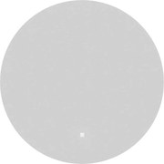 Oglindă lemn masiv cu iluminare LED rotundă Ø60/80 cm - 80cm