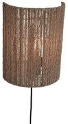 Aplica de perete eco din iuta Iguazu half 32cm nat