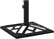 vidaXL Bază de umbrelă, negru, 44x44x31, fontă