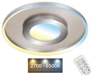 Plafonieră LED dimabilă Briloner 3640-012 FRAME LED/25W/230V 2700-6500K + telecomandă