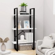 vidaXL Raft de depozitare, alb, 60x30x105 cm, PAL