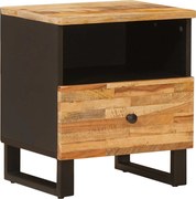 vidaXL Dulap pentru pat Maro 40 x 33 x 46 cm Lemn de mango solid
