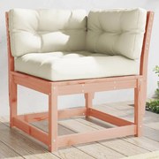 vidaXL Canapea colț de grădină cu perne 73x73x78cm lemn masiv douglas
