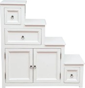 Comoda mica tip scara, L94 41 H97 cm, dreapta