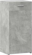 vidaXL Dulap, gri beton, 45x42,5x93 cm, lemn prelucrat
