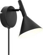 Nordlux - Aplică de perete KELVIS 1xGU10/12W/230V neagră