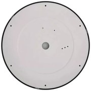 Plafonieră LED/28,5W/230V 3000/3500/4000K d. 30 cm negru
