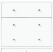 Comodă Tvilum May, 72x68 cm, alb