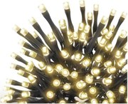 Ghirlandă LED pentru exterior 100 LED/15 m IP44 alb cald