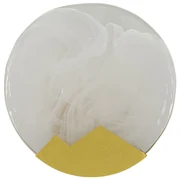 Mauro Ferretti Lampa De Perete Luna cm Ø 20X10 | Aosom Romania