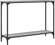 vidaXL Măsuță consolă, gri sonoma, 101x30,5x75 cm, lemn prelucrat