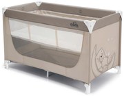 Patut pliant voiaj ultraportabil pentru copii   Pisolino  , usor de transportat, ideal pentru calatorii, material rezistent cu protectii laterale si saltea inclusa, Bej