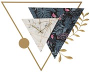 Mauro Ferretti Ceas De Perete Triunghi cm 75X4,5X59 | Aosom Romania