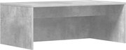 vidaXL Birou montat pe perete Pe perete Gri din beton 80 x 45 x 30 cm
