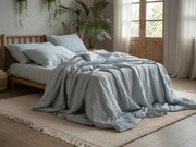 Lenjerie de pat muselina MOELLIN gri deschis Dimensiunile lenjeriei: 70 x 90 cm | 140 x 200 cm