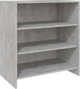 vidaXL Servantă, gri beton, 70x40,5x75 cm, PAL