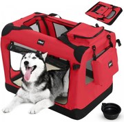 Leopet Cutie de transport pentru câini XXL, 91 x 63 x 63 cm,