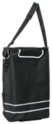 vidaXL Carucior de cumpărături Negru 47 x 39 x 100.5 cm Tafeta Oxford