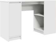 vidaXL Birou alb 120x42x76 cm lemn prelucrat