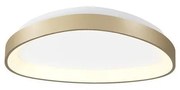 Plafoniera LED cu telecomanda NISEKO II Triangular Gold 38W