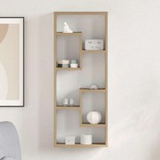 vidaXL Raft de perete, stejar artizanal, 36x16x90 cm, lemn stratificat