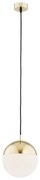 Lustra/Pendul design modern LIVIA 20cm alama