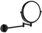 Oglinda cu brat mobil Deante Round negru