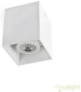 Plafoniera design modern minimalist TECTO-1 alba 63270