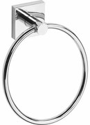 SAPHO XQ406 X-Square suport pentru prosoape,rotund, argintiu