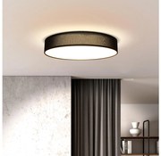 Plafonieră LED dimabilă Solight WO8014 PENLEY LED/48W/230V d. 40 cm negru + telecomandă