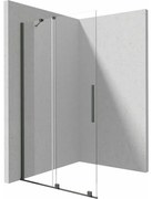 Paravan de dus Walk-in Deante Prizma titan 100x195 cm