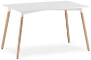 Masa de sufragerie alba, ADRIA 120x80 cm
