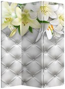 Paravan - Flori de crin (126x170 cm)