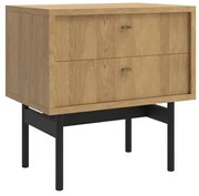 Noptieră Oscar O3  (hikor natural + negru). 1100509