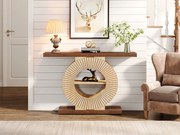 MAM23 - Masa Consola, 100 cm, masuta hol, living, dining, dormitor - Maro