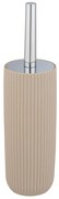 Perie de toaletă bej din plastic Agropoli - Wenko