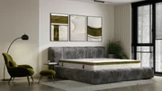Saltea Green Future Nature Bamboo 180x200 cm, H 25 cm, Latex, Memory, Dual Confort