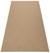 Covor sisal Floorlux 20580 simplu, culoare, solidă - natural / cafea